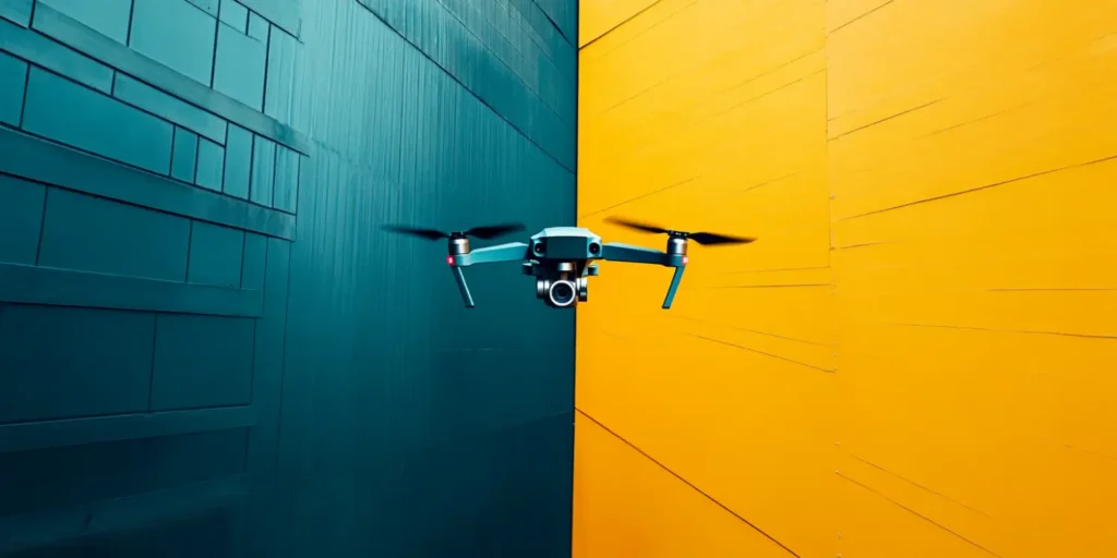 Drone bardage
